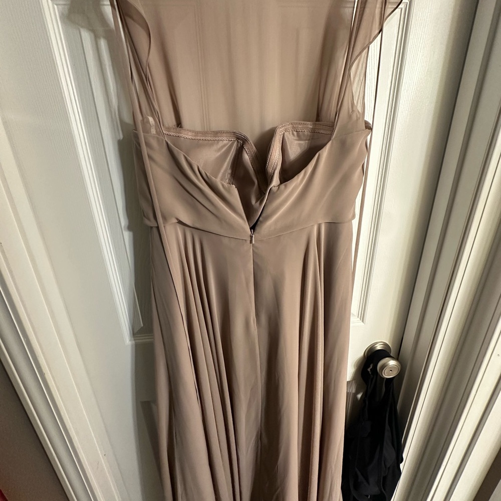 Jenny Yoo mauve bridesmaid Evening Dress